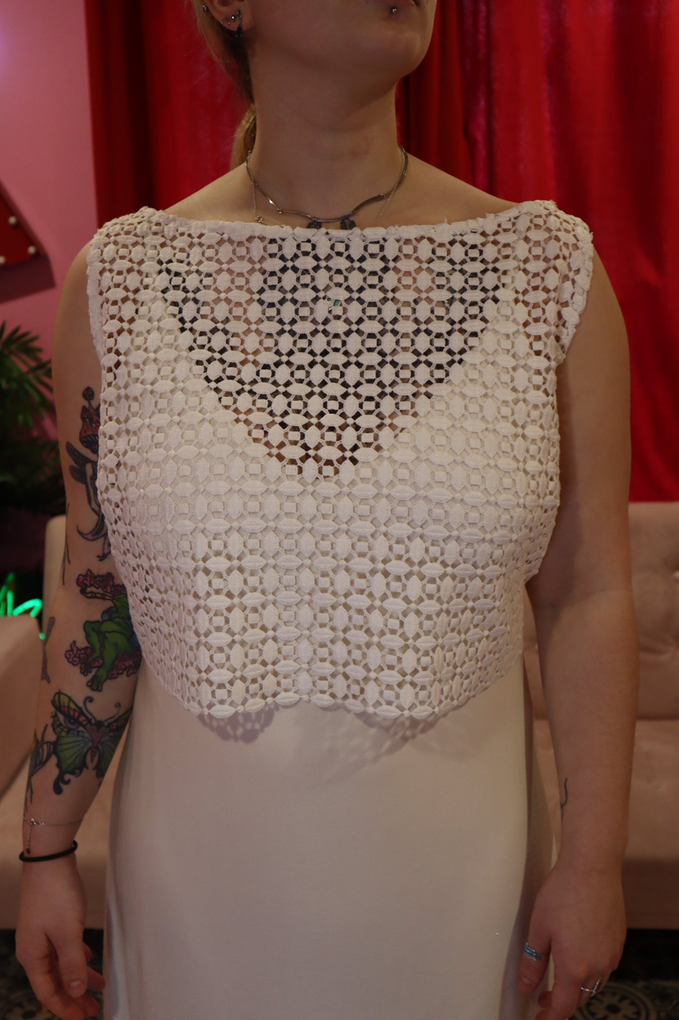 Strawberry split top size 18 sample sale