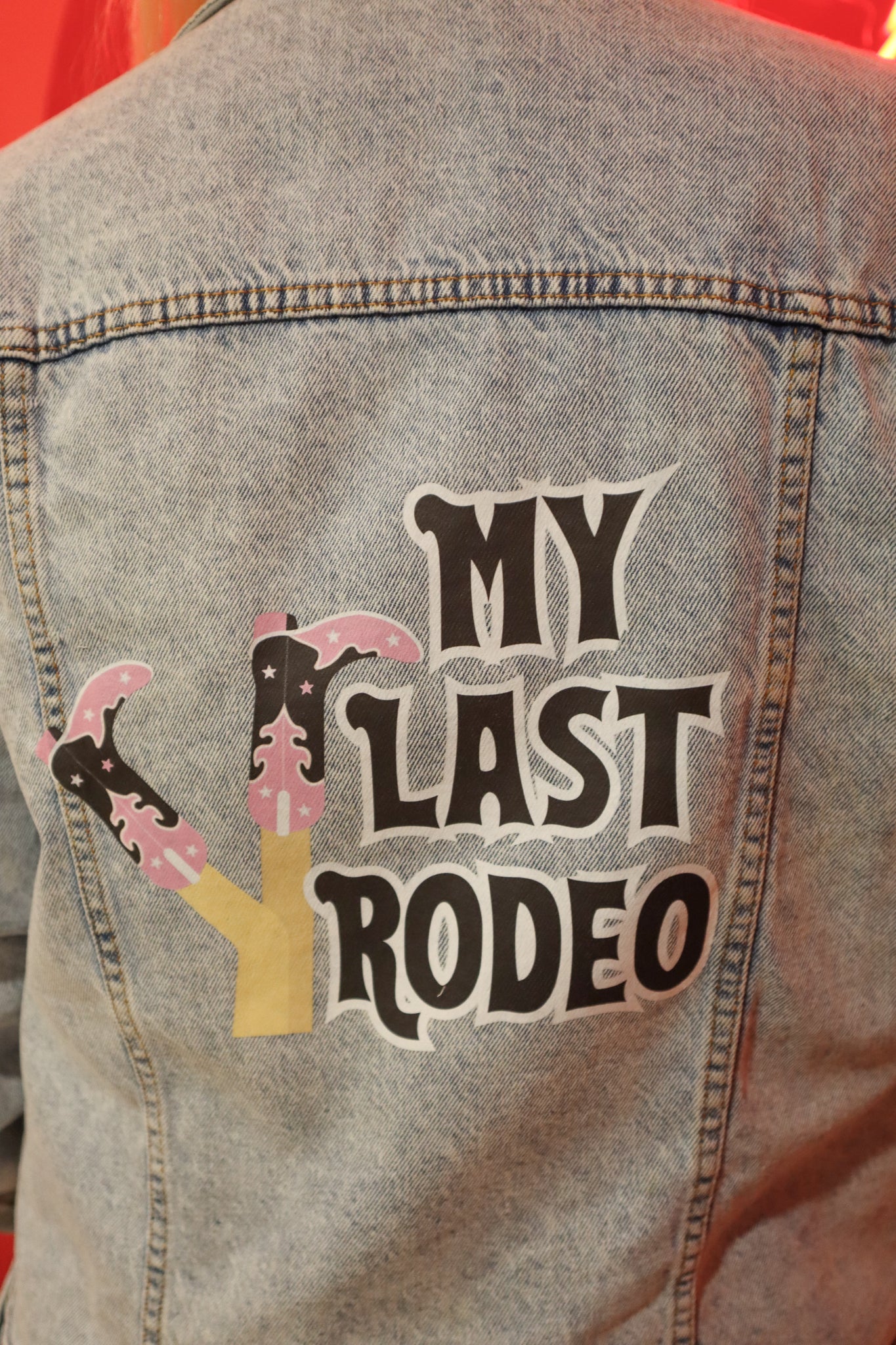 My Last Rodeo Denim Jacket - Size 18