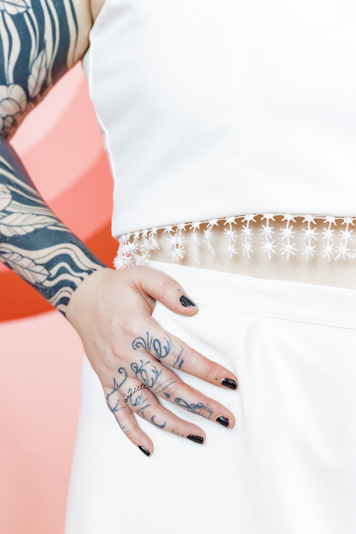 Hepburn star hem top