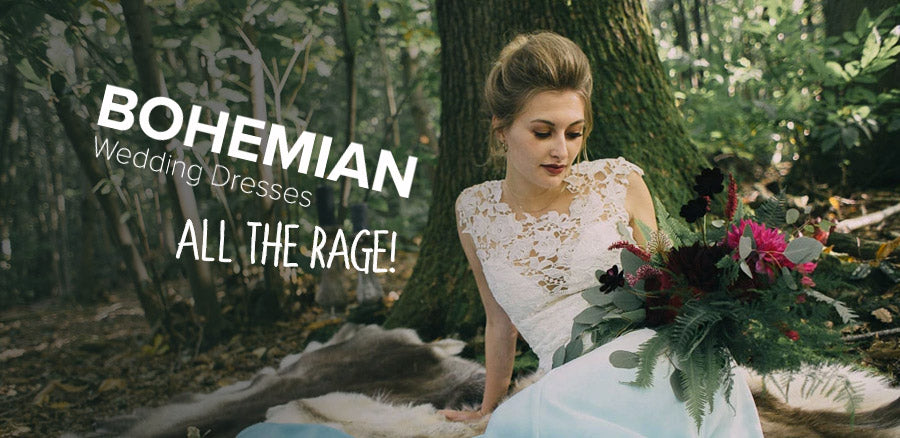 Bohemian Wedding Dresses - All the rage!
