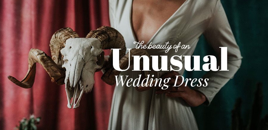 The beauty of an Unusual Wedding Dress