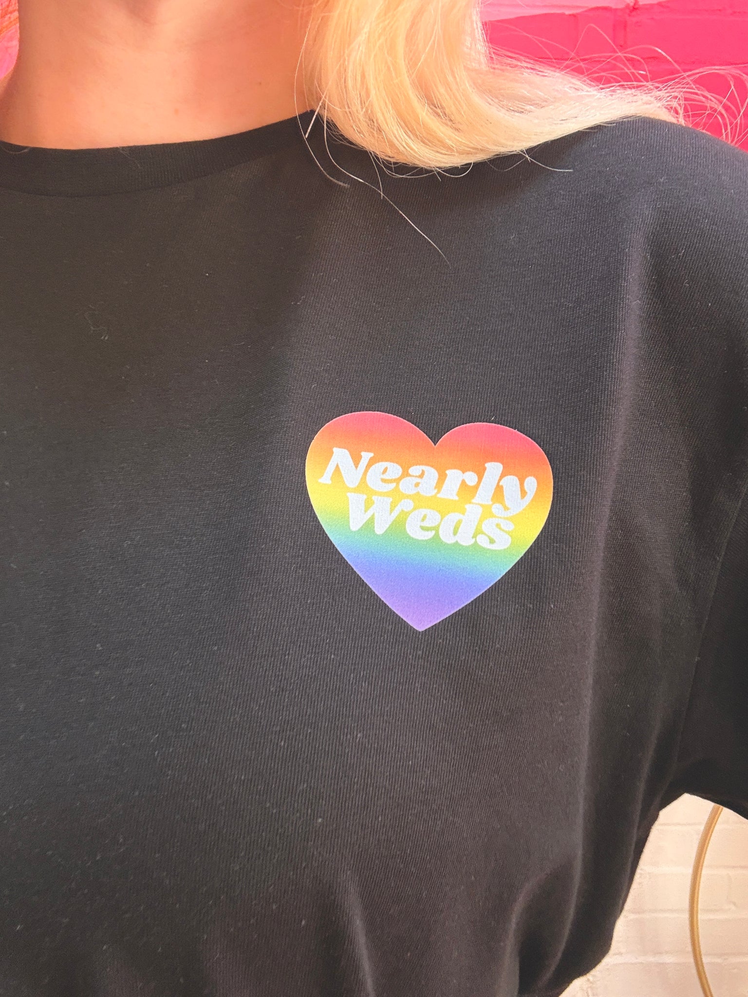 Nearly Weds full t shirt (Black)