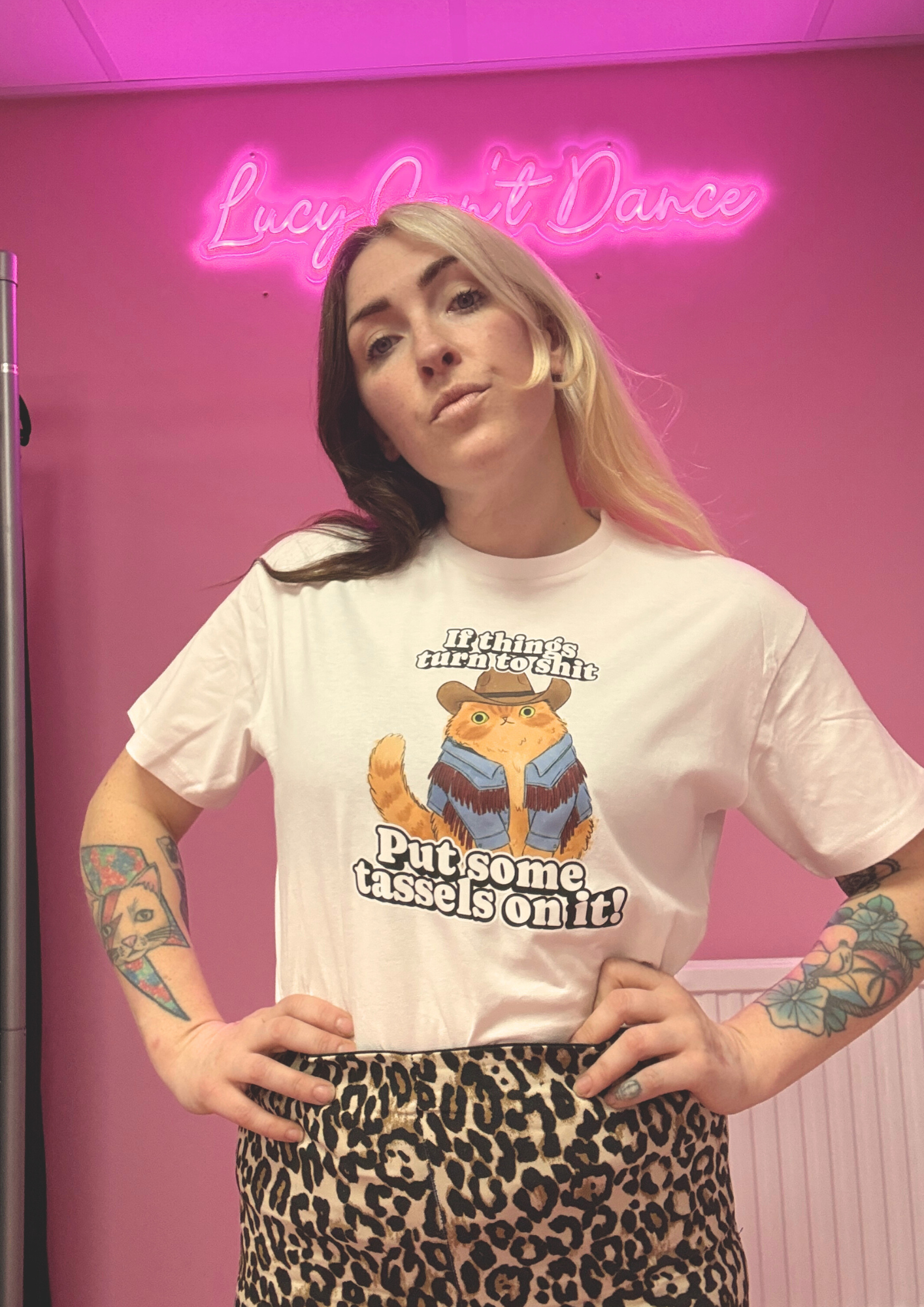 Add some tassels full t shirt