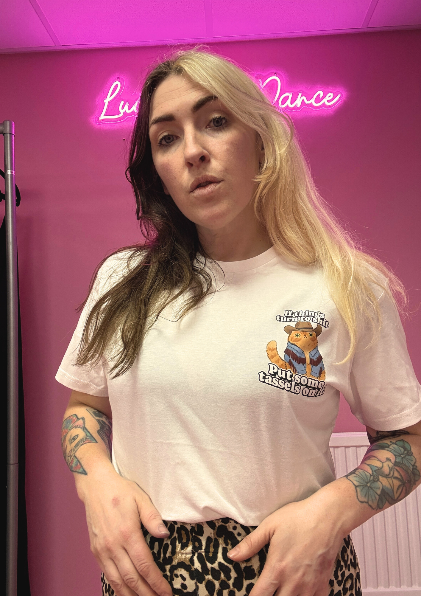 Add some tassels t shirt