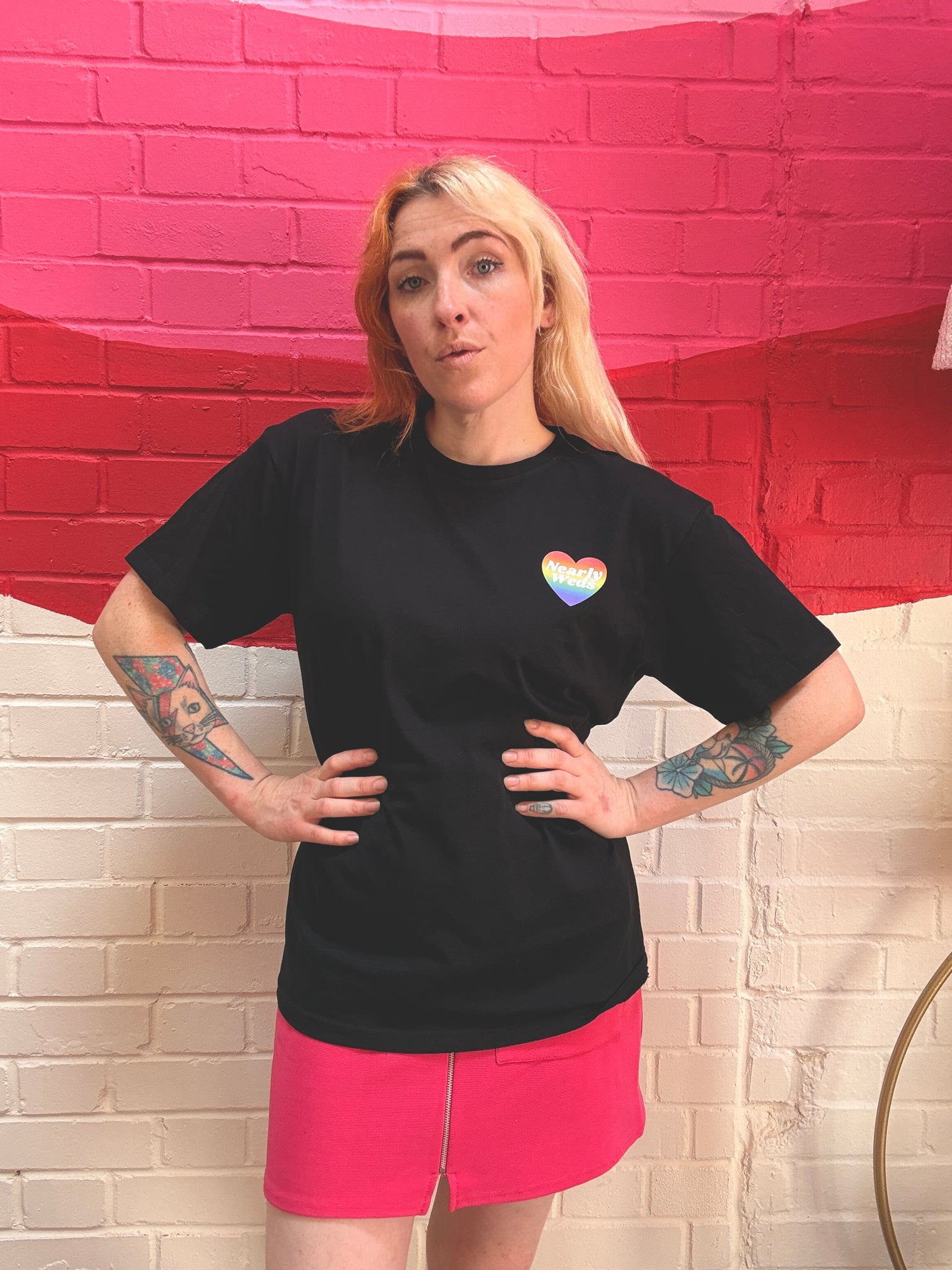 Nearly Weds full t shirt (Black)