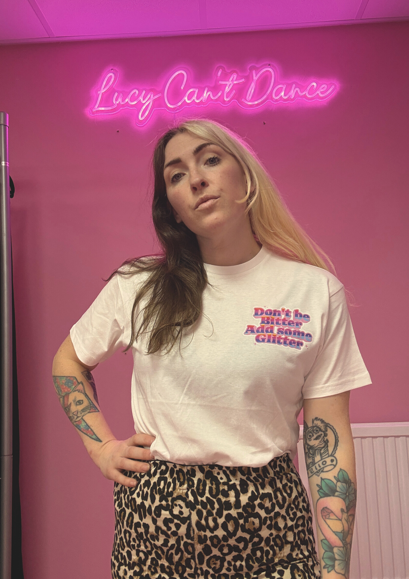 Don't be bitter add some glitter t shirt