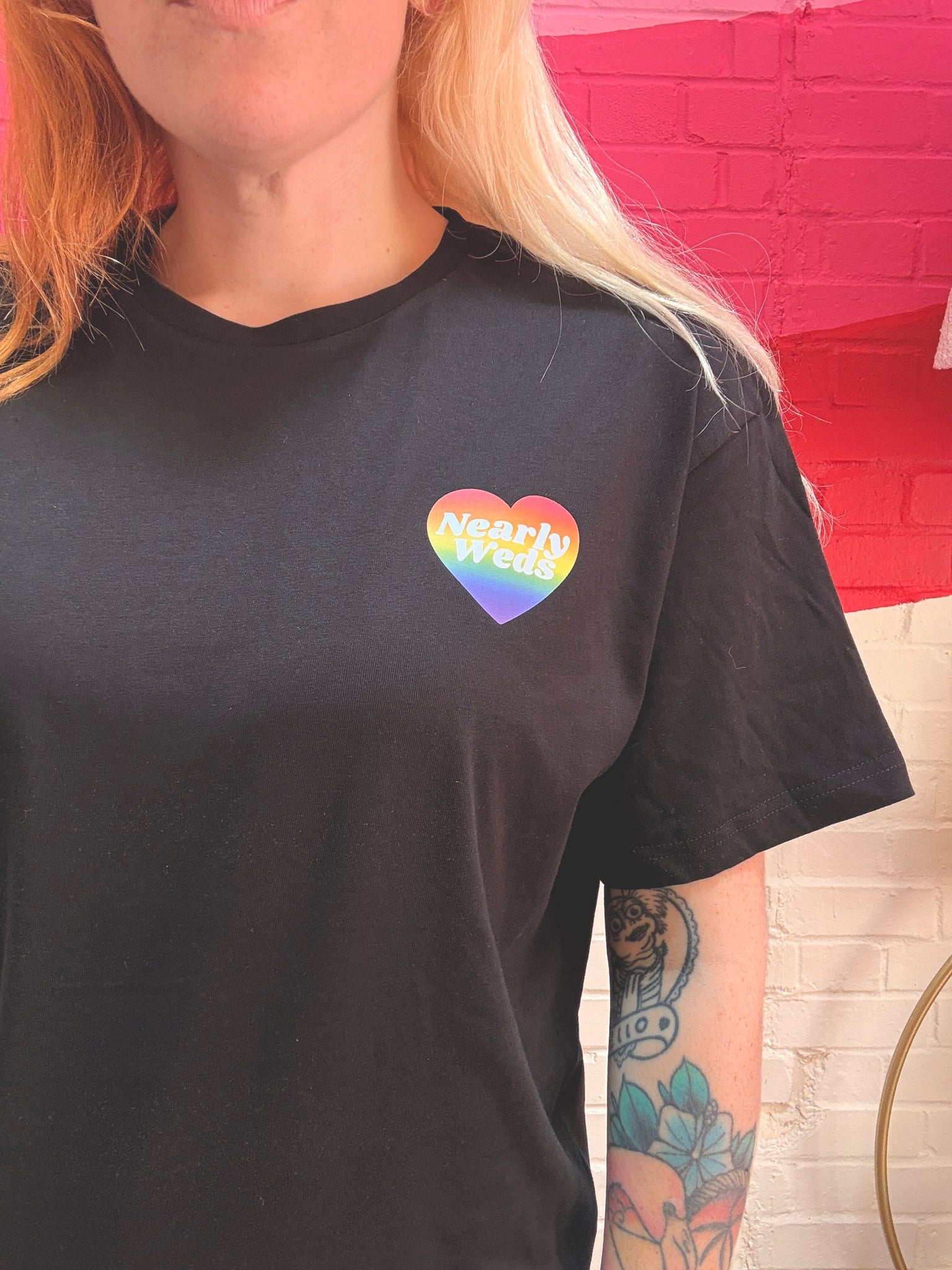 Nearly Weds full t shirt (Black)