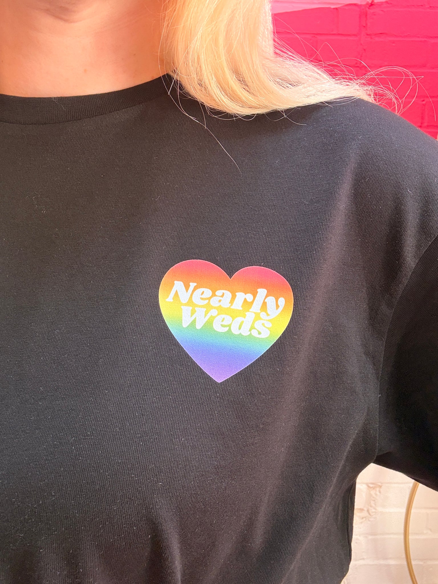 Nearly Weds full t shirt (Black)