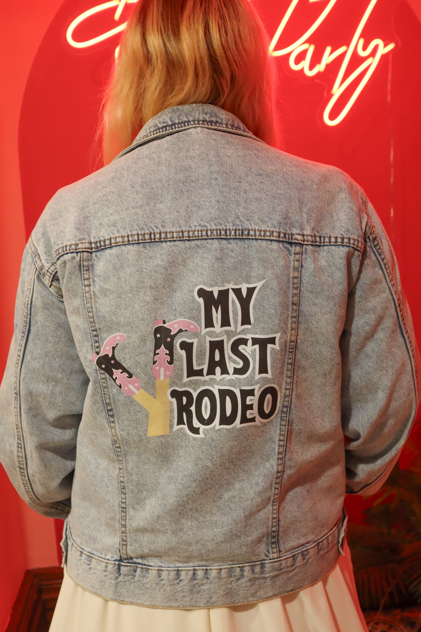 My Last Rodeo Denim Jacket - Size 18