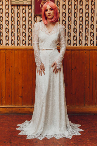 Rio two piece = Bohemian Wedding Dress