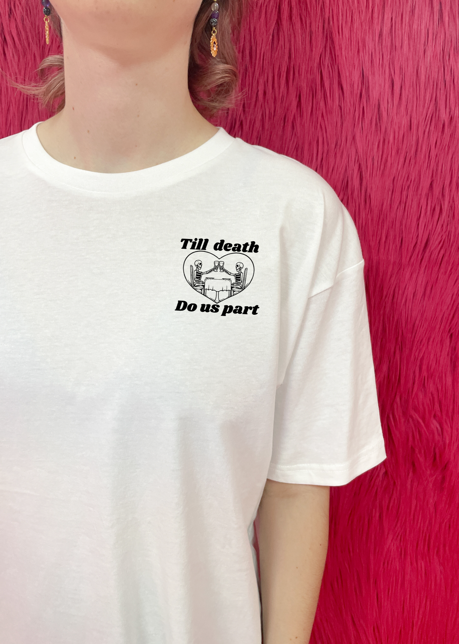 Till Death Heart Pocket T shirt