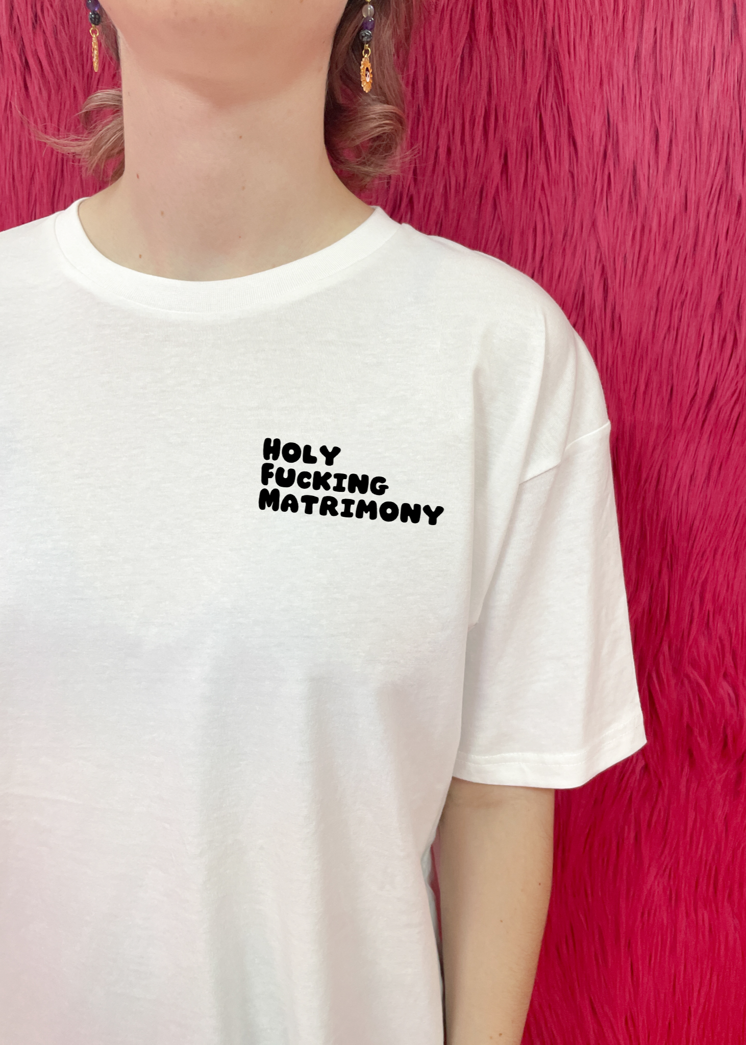 Holy Matrimony T shirt - Black