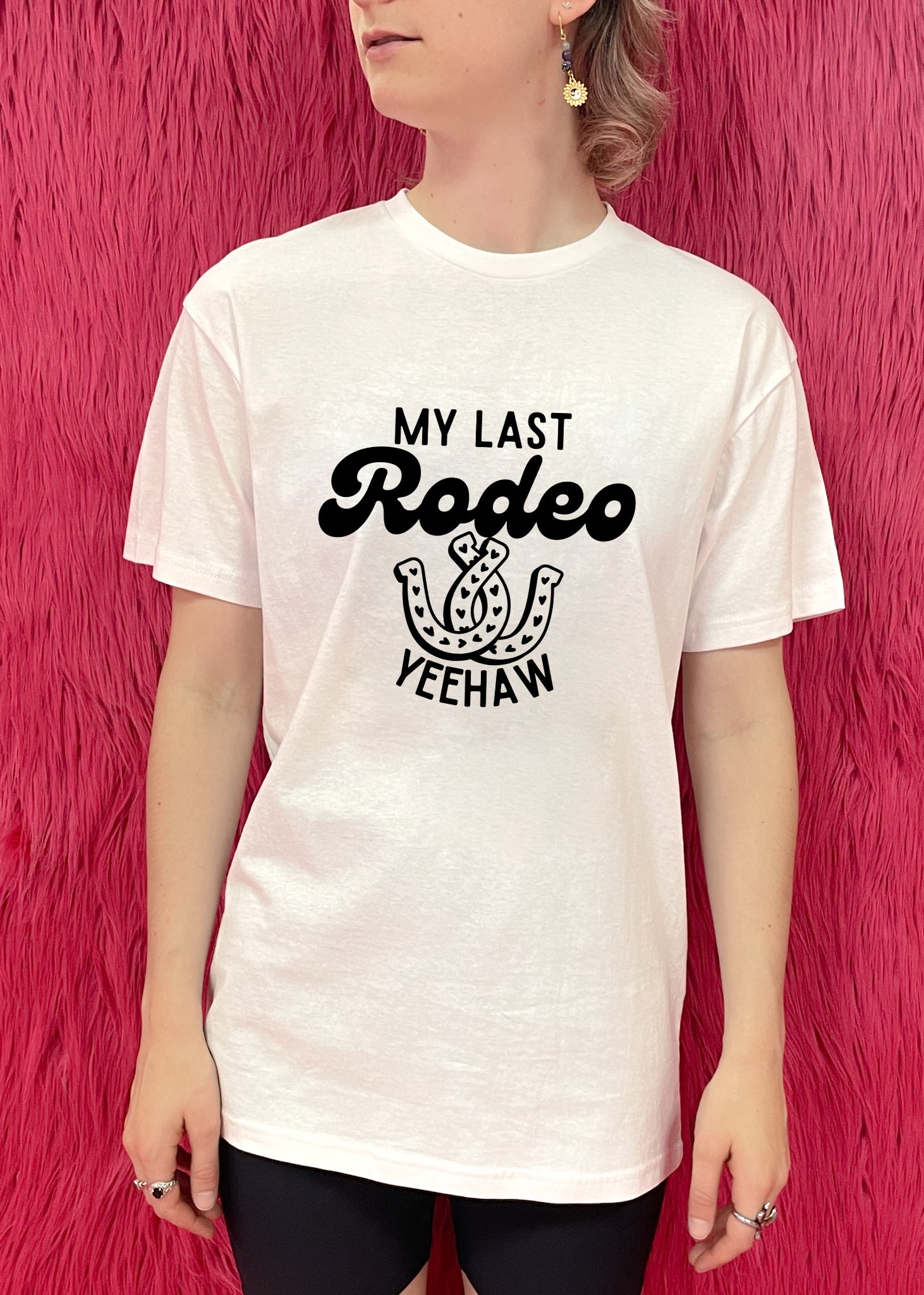 My last Rodeo yeahaw T shirt - Black