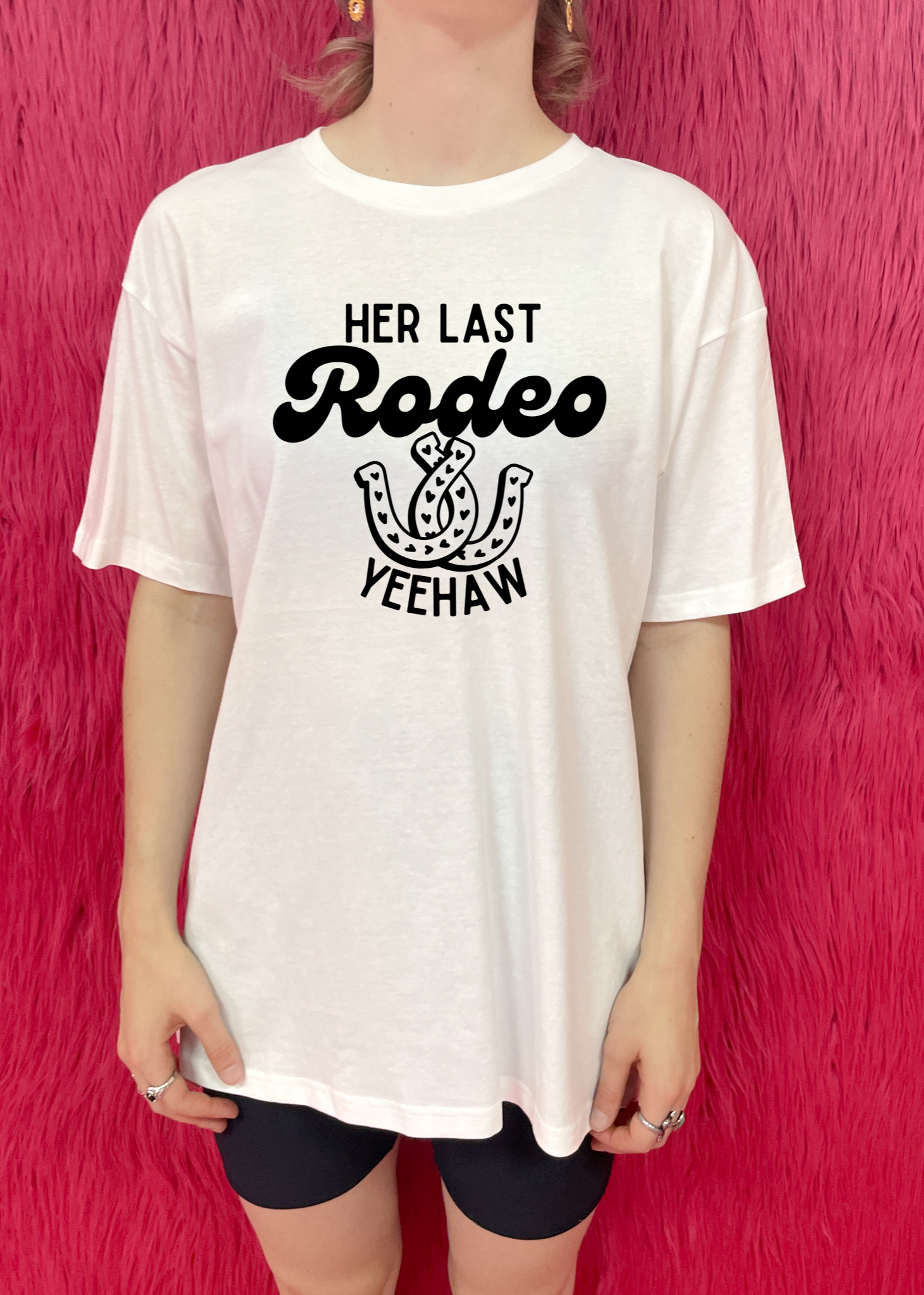 Her last Rodeo yeahaw T shirt - Black